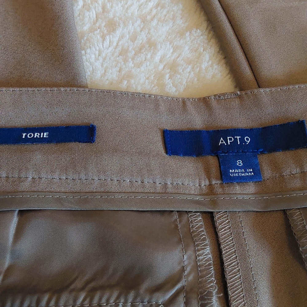 🌺 NWT Apt. 9 "Torie" Seasonless Straight Mid-Rise Pants - Picture 7 of 11